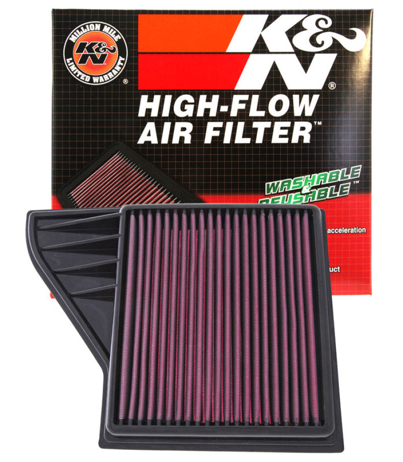 K&N 10 Ford Mustang GT 4.6L-V8 Drop In Air Filter (view 20)