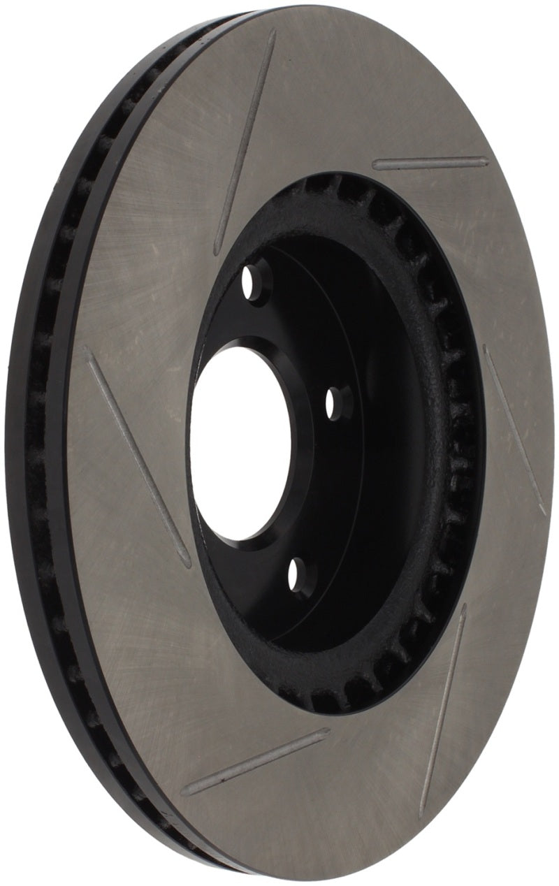 StopTech Power Slot 03-05 350Z / 03-04 G35 / 03-05 G35X SportStop Slotted Front Left Rotor Main image