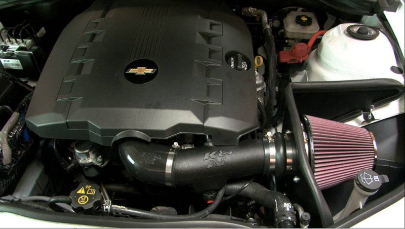 K&N FIPK 11-15 Chevy Camaro V6 3.6L Performance Intake Kit (view 3)