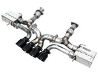 AWE Tuning 2023 C8 Corvette Z06 SwitchPath Cat-Back Exhaust - Diamond Black Tips