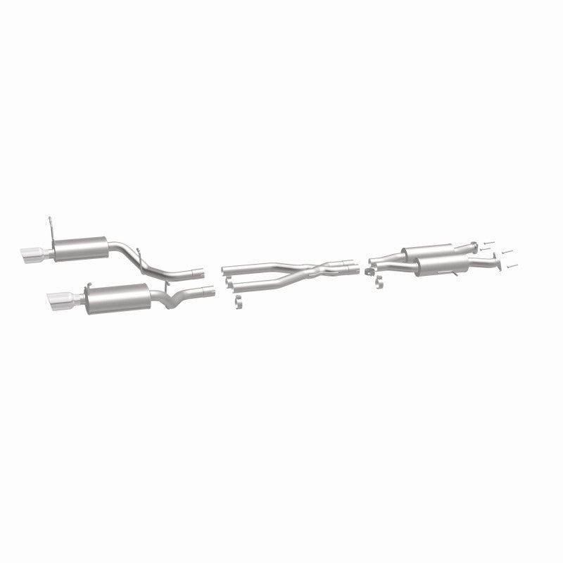 MagnaFlow 11-12 Dodge Durango V8 5.7L Dual Split Rear Exit Stainless Cat Back Performance Exhaust (view 27)