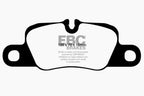 EBC 12-15 Porsche 911 (991) (Cast Iron Rotor only) 3.8 Carrera S Redstuff Rear Brake Pads (view 2)