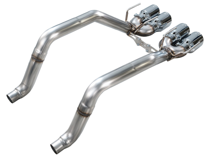 AWE Tuning 09-13 Chevrolet Corvette 6.2L Track Edition Axle-Back Exhaust w/ Chrome Silver Tips (view 9)