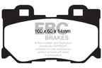 EBC 2013+ Infiniti Q50 Hybrid 3.5L Hybrid Sport Ultimax2 Rear Brake Pads (view 2)
