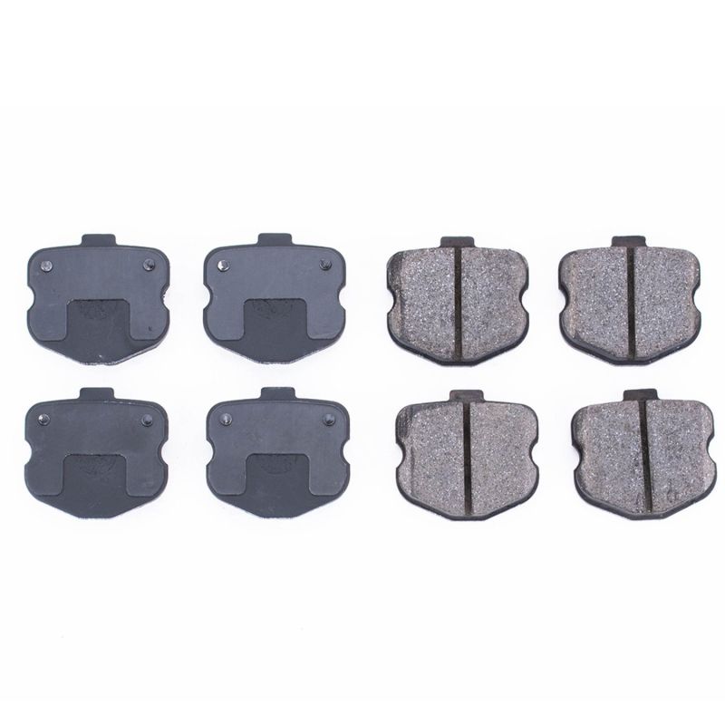 Power Stop 06-13 Chevrolet Corvette Rear Z16 Evolution Ceramic Brake Pads Main image