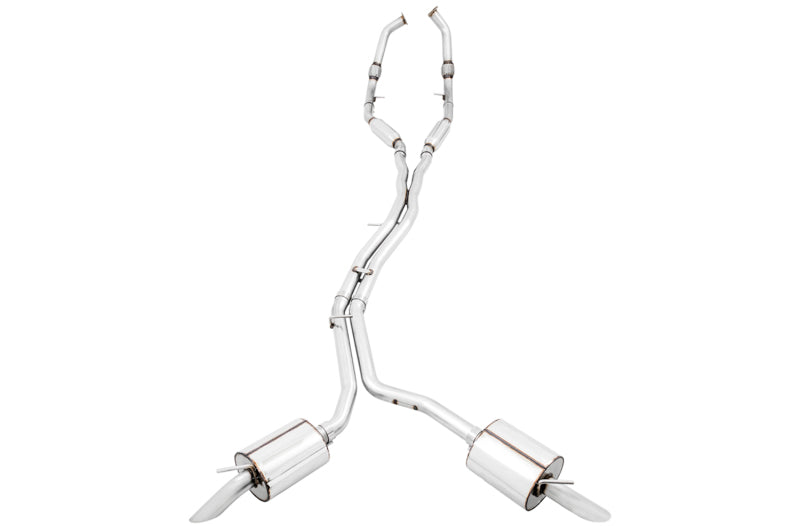 AWE Tuning Audi B9 SQ5 Resonated Touring Edition Cat-Back Exhaust - No Tips (Turn Downs) (view 4)