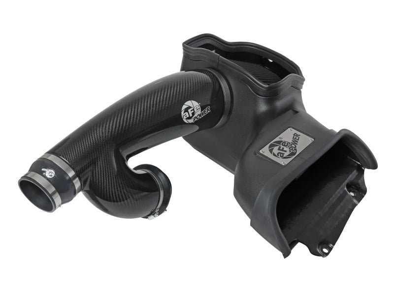 aFe 21-24 Ford F150 Raptor Track Series Carbon Fiber Cold Air Intake System w/ Black Pro 5R Filter (view 6)