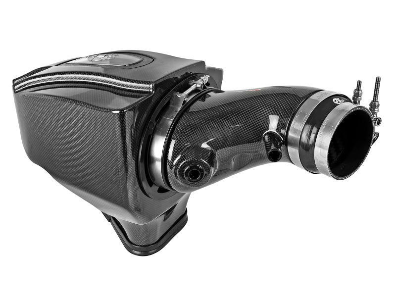 aFe Momentum Black Series Carbon Fiber Pro 5R Air Intake System 11-19 Dodge Charger SRT8 6.4L (view 5)