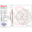 Brembo OE 14-15 Audi A6/A6 Quattro/12-16 S4/12-17 S5/17-20 Porsche Macan Friction Brake Disc