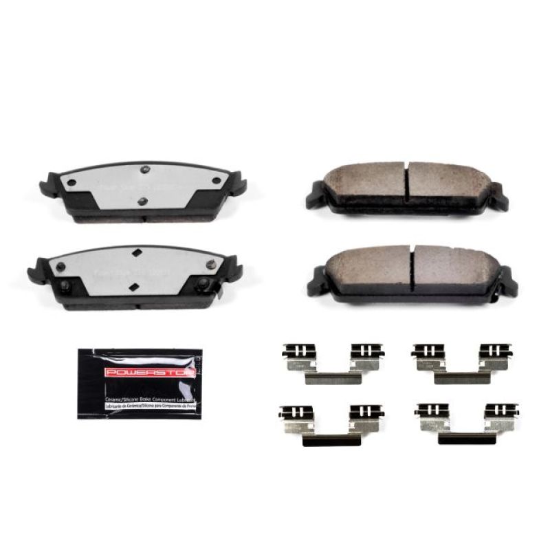 Power Stop 99-00 Cadillac Escalade Rear Z36 Truck & Tow Brake Pads w/Hardware Secondary image