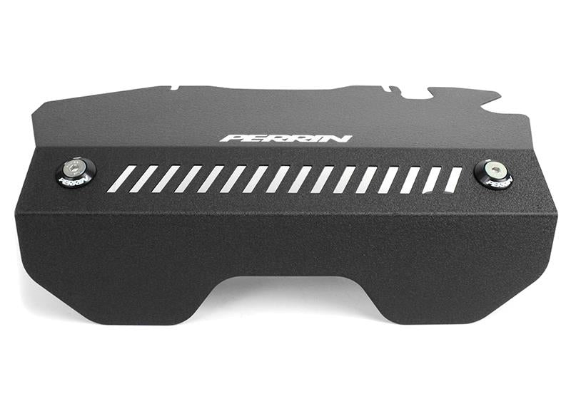 PERRIN 15-21 Subaru WRX Pulley Cover - Black (view 3)