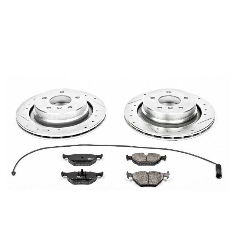 Power Stop 95-99 BMW M3 Rear Z23 Evolution Sport Brake Kit Main image