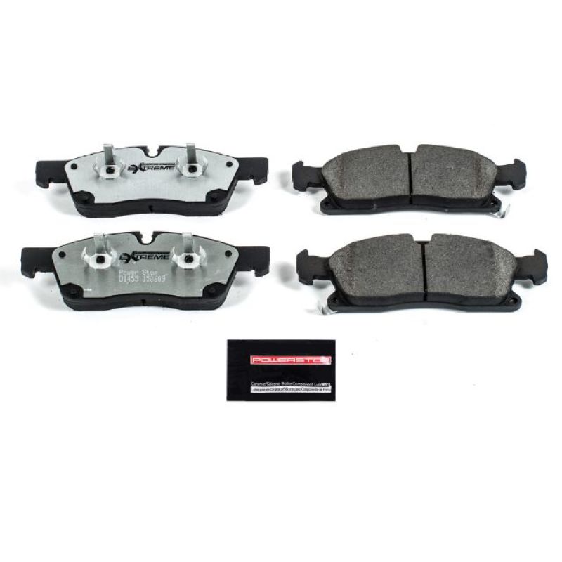 Power Stop 11-16 Dodge Durango Front Z26 Extreme Street Brake Pads w/Hardware Main image