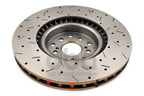DBA 04-12 Subaru STi/2017 BRZ w/Perf. Pkg. 10 Stud Hole Front Drilled & Slotted 4000 Series Rotor (view 2)