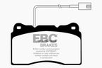 EBC 2014-2016 Maserati Ghibli 3.0L Twin Turbo (330) Yellowstuff Front Brake Pads (view 3)