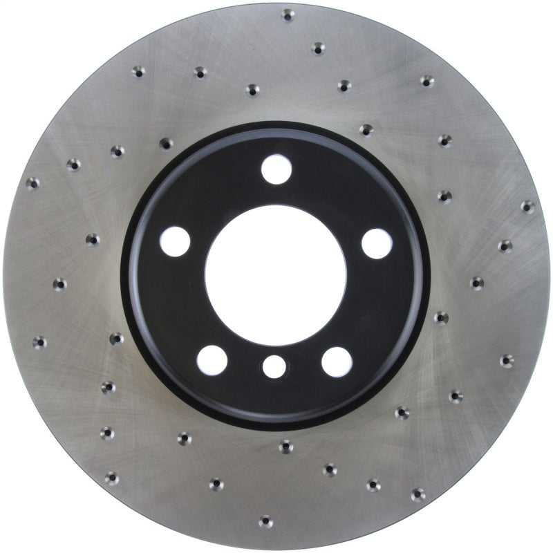 StopTech 12-15 BMW 335i Drilled Left Front Rotor (view 2)