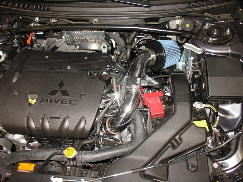 Injen 08-13 Lancer/Outlander Sport 2.0L 4 Cyl. Polished Short Ram Intake w/ MR Tech/Air Fusion (view 6)