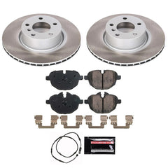 Power Stop 15-18 BMW X4 Rear Semi-Coated Rotor Kit