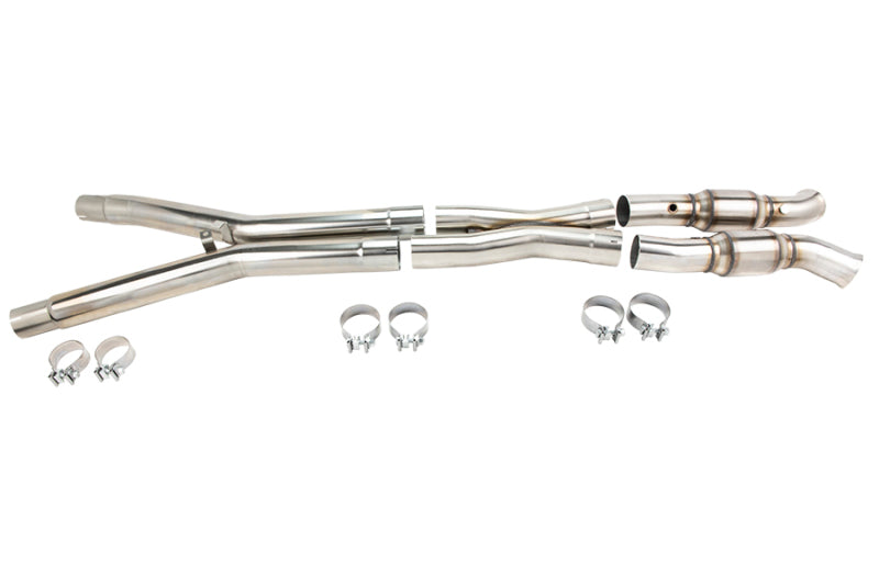 Kooks 05-08 Chevrolet Corvette Base 1-7/8 x 3 Header & Green Catted X-Pipe Kit (view 5)