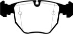 EBC 00-04 BMW M5 5.0 (E39) Redstuff Front Brake Pads (view 2)