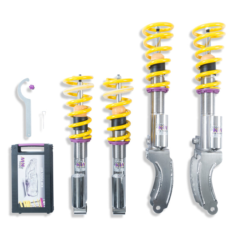 KW Coilover Kit V3 Porsche Cayenne (9PA) incl. Cayenne S w/o PASM Main image