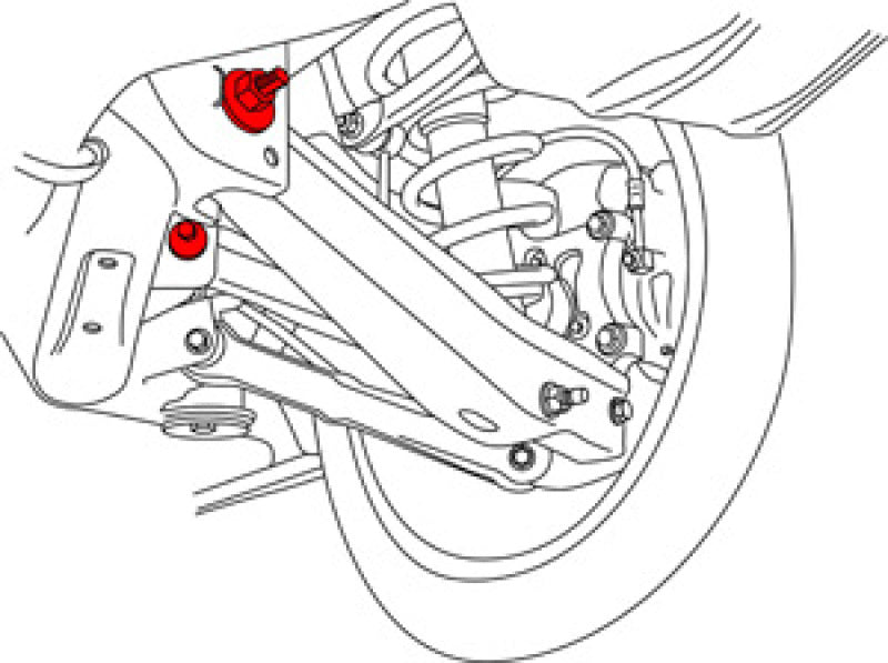 SPC Performance Camaro Rear Camber/Toe Adjustment Kit (view 2)