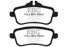 EBC 14+ Mercedes-Benz CLA45 AMG 2.0 Turbo Yellowstuff Rear Brake Pads (view 5)