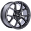 BBS SR 18x8 5x120 ET44 Satin Grey Wheel -82mm PFS/Clip Required