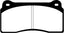 EBC 99-03 Aston Martin DB7 5.9 Redstuff Front Brake Pads