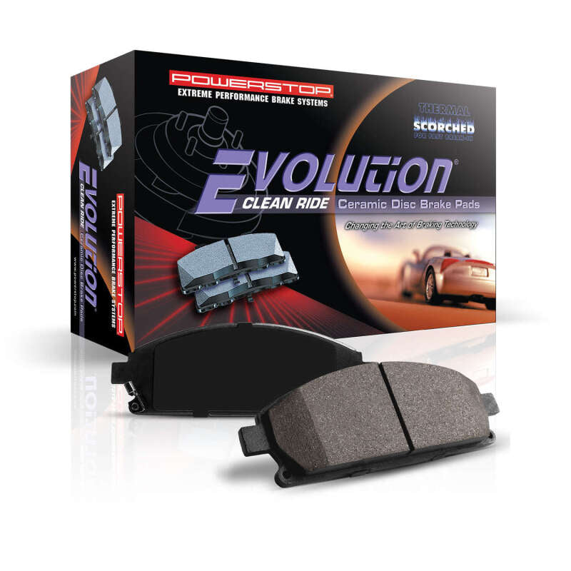 Power Stop 16-19 Mercedes-Benz GLE350 Rear Z16 Evolution Ceramic Brake Pads (view 3)