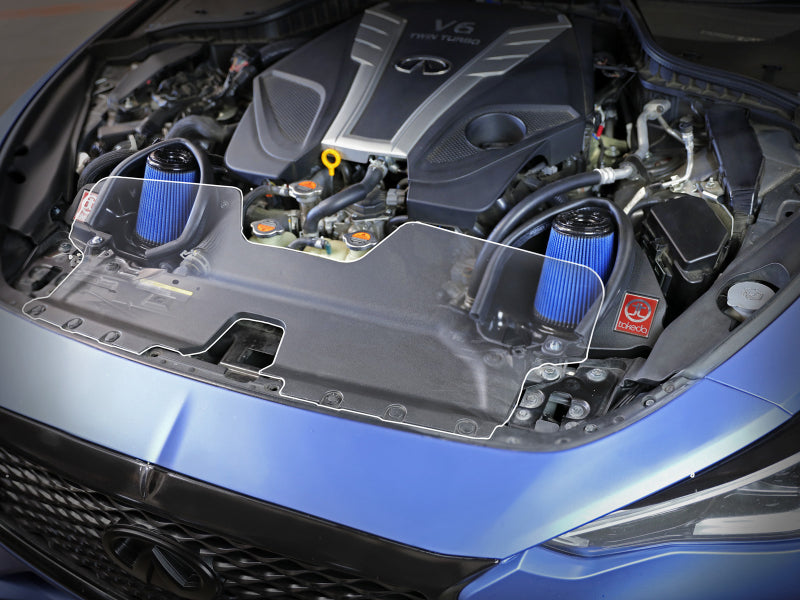 aFe Takeda Stage-2 Pro 5R Cold Air Intake System 16-19 Infinity Q50/Q60 V6-3.0L (tt) (view 3)