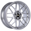 BBS RG-R 18x8.5 5x120 ET22 Diamond Silver Wheel -82mm PFS/Clip Required