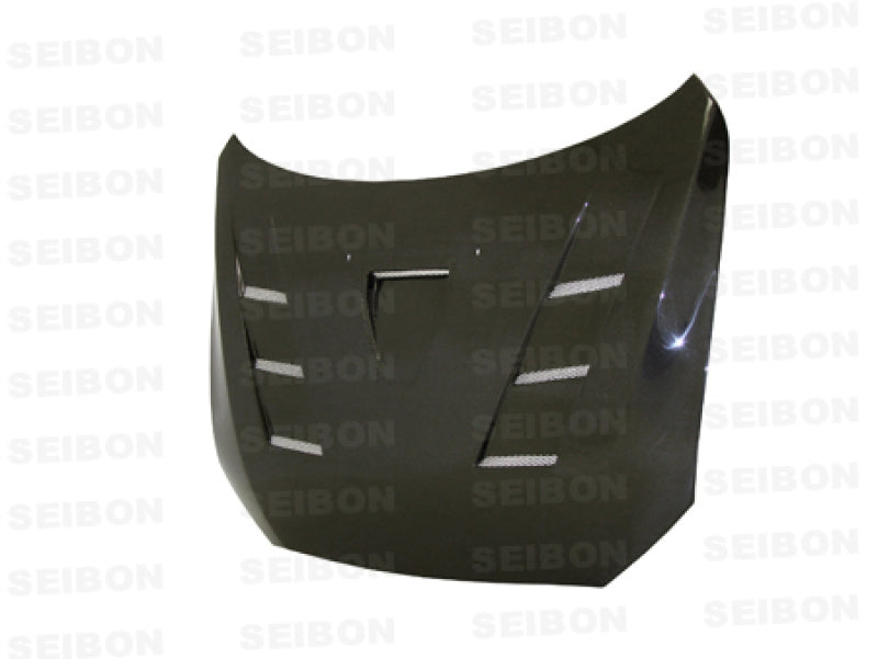 Seibon 08-12 Mitsubishi Evo X TS-style Carbon Fiber Hood Main image