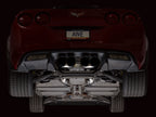 AWE Tuning 05-07 C6 Chevrolet Corvette 6.0L Track Edition Axle-Back Exhaust w/ Diamond Black Tips (view 5)