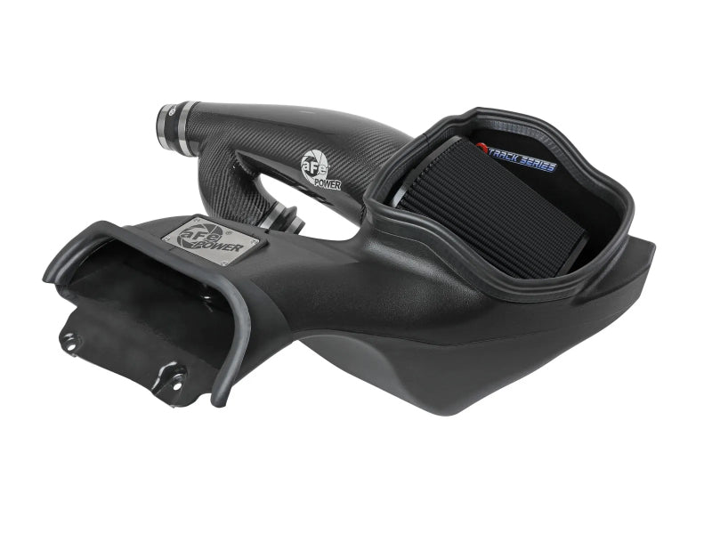 aFe 21-24 Ford F150 Raptor Track Series Carbon Fiber Cold Air Intake System w/ Black Pro 5R Filter Main image