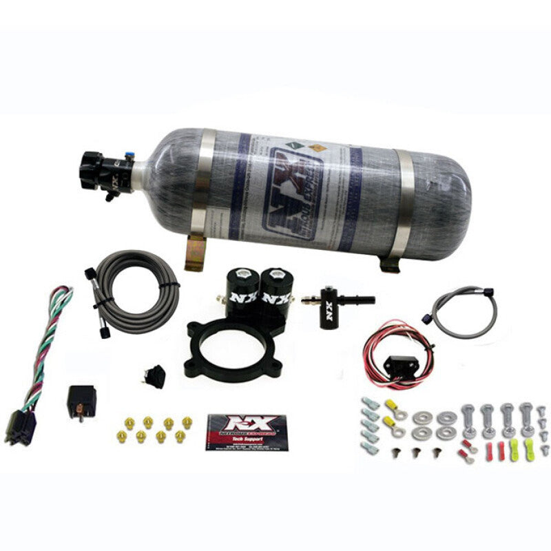 Nitrous Express 2014+ GM 5.3L Truck Nitrous Plate Kit (50-250HP) w/Composite Bottle Secondary image