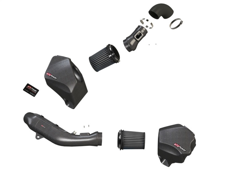 aFe POWER Momentum GT Pro Dry S Intake System 15-17 BMW M3/M4 S55 (tt) (view 10)