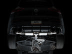 AWE Tuning MK8 Volkswagen Golf R 3in Touring Edition Quad Exhaust - Diamond Black Tips (view 7)