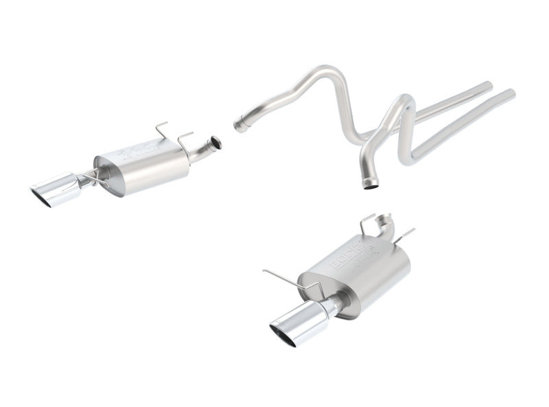 Borla 11-12 Ford Mustang 3.7L AT/MT RWD 2dr ATAK SS Catback Exhaust Main image