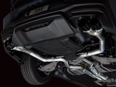 AWE 2024 Ford Mustang GT Fastback S650 RWD Track Edition Cat-Back Exhaust w/ Quad Diamond Black Tips