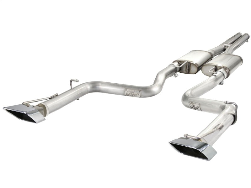 aFe MACH Force XP Exhausts Cat-Back SS-409 EXH CB Dodge Challenger SRT-8 08-12 V8-6.1/6.4L Main image
