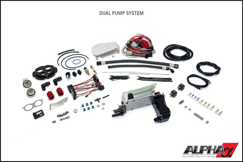 AMS Performance 2009+ Nissan GT-R R35 Omega Fuel System - Dual Pumps Main image