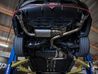 aFe Takeda Hyundai Elantra N 22-23 L4-2.0L (t) 3in 304 SS Cat-Back Exhaust w/ Black Tips (view 3)