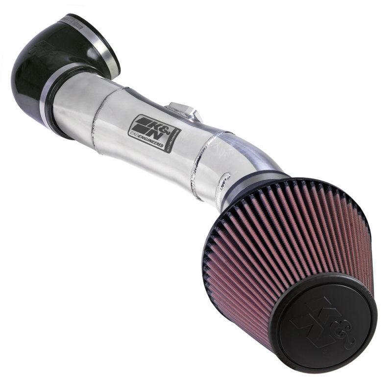 K&N 05 Ford Mustang GT V8-4.6L Polished Typhoon Short Ram Intake (view 2)
