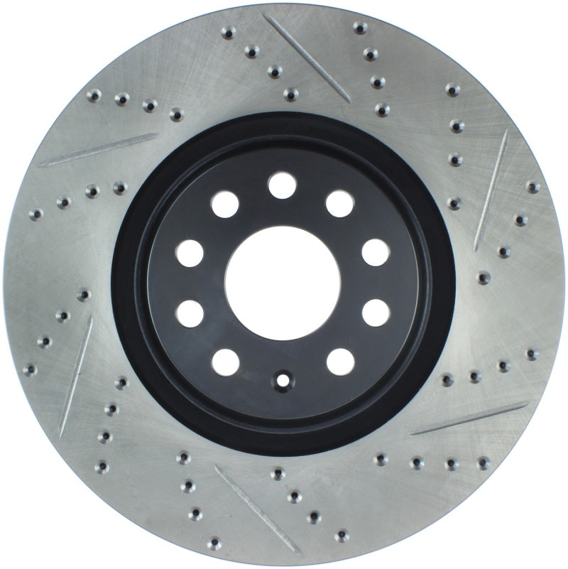 StopTech Slotted & Drilled Sport Brake Rotor (view 2)