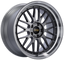 BBS LM 18x8 5x114.3 ET35 Diamond Black Center / Diamond Cut Lip Wheel PFS/Clip Required