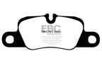 EBC 12-15 Porsche 911 (991) (Cast Iron Rotor only) 3.8 Carrera S Redstuff Rear Brake Pads (view 4)