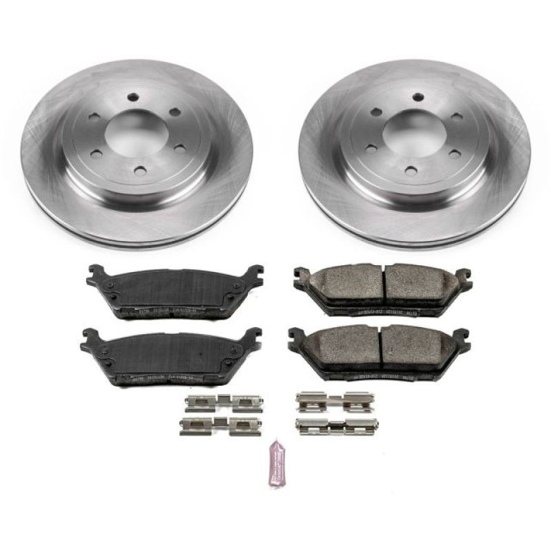 Power Stop 2018 Ford Expedition Rear Autospecialty Brake Kit Main image