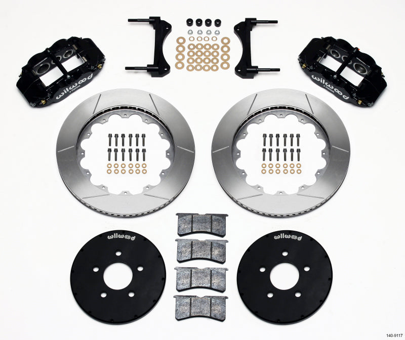 Wilwood Narrow Superlite 6R Front Hat Kit 14.00in 1994-2004 Mustang Main image