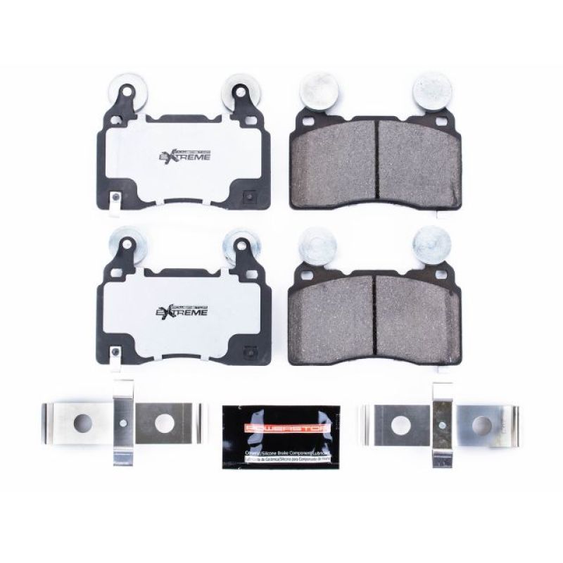 Power Stop 16-18 Cadillac CT6 Front Z26 Extreme Street Brake Pads w/Hardware Main image